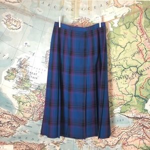 Vintage Pendleton Plaid Skirt